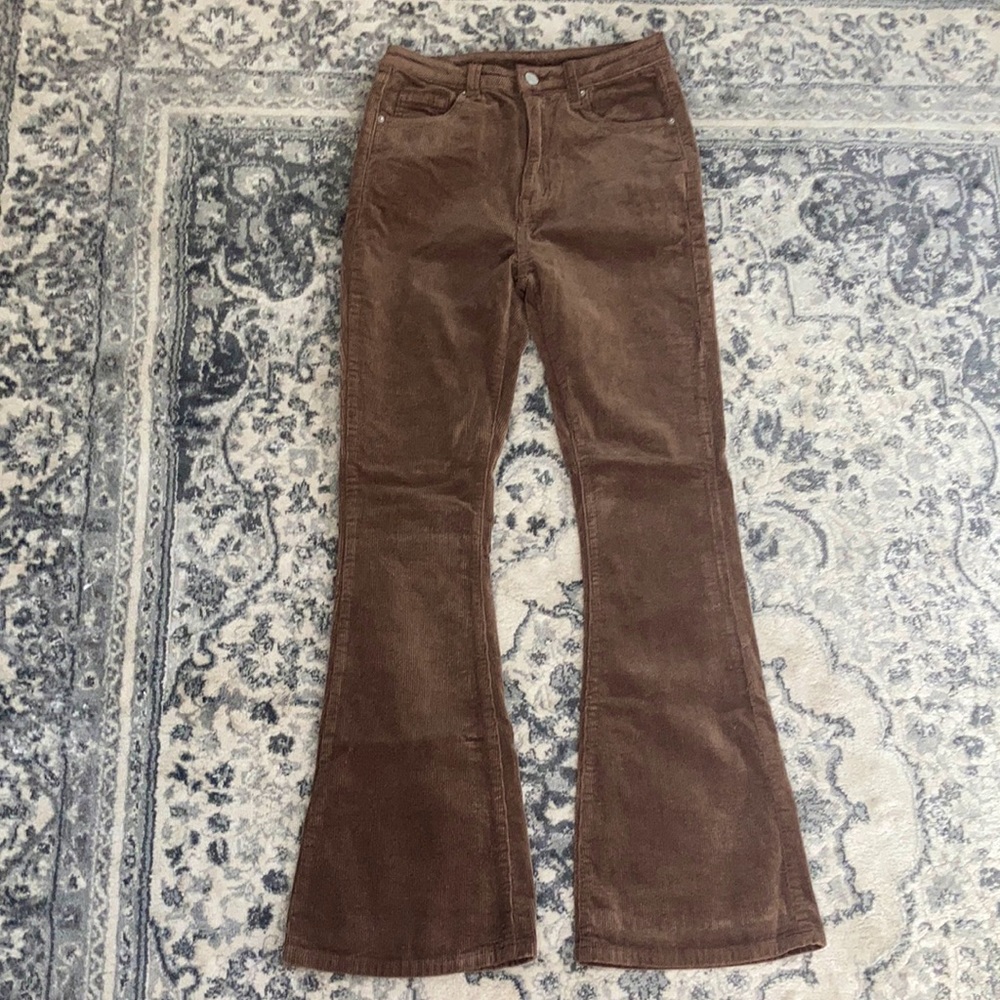 Brown corduroy pants